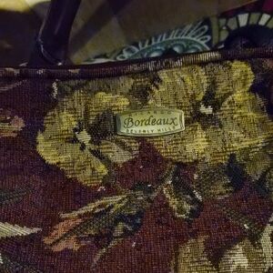 Floral Tapestry Bag - Multicolor